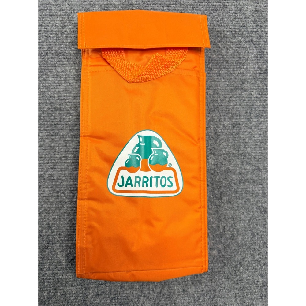 Jarritos Orange Insulated Bottle Cooler Bag Single Sleeve with Handle Logo